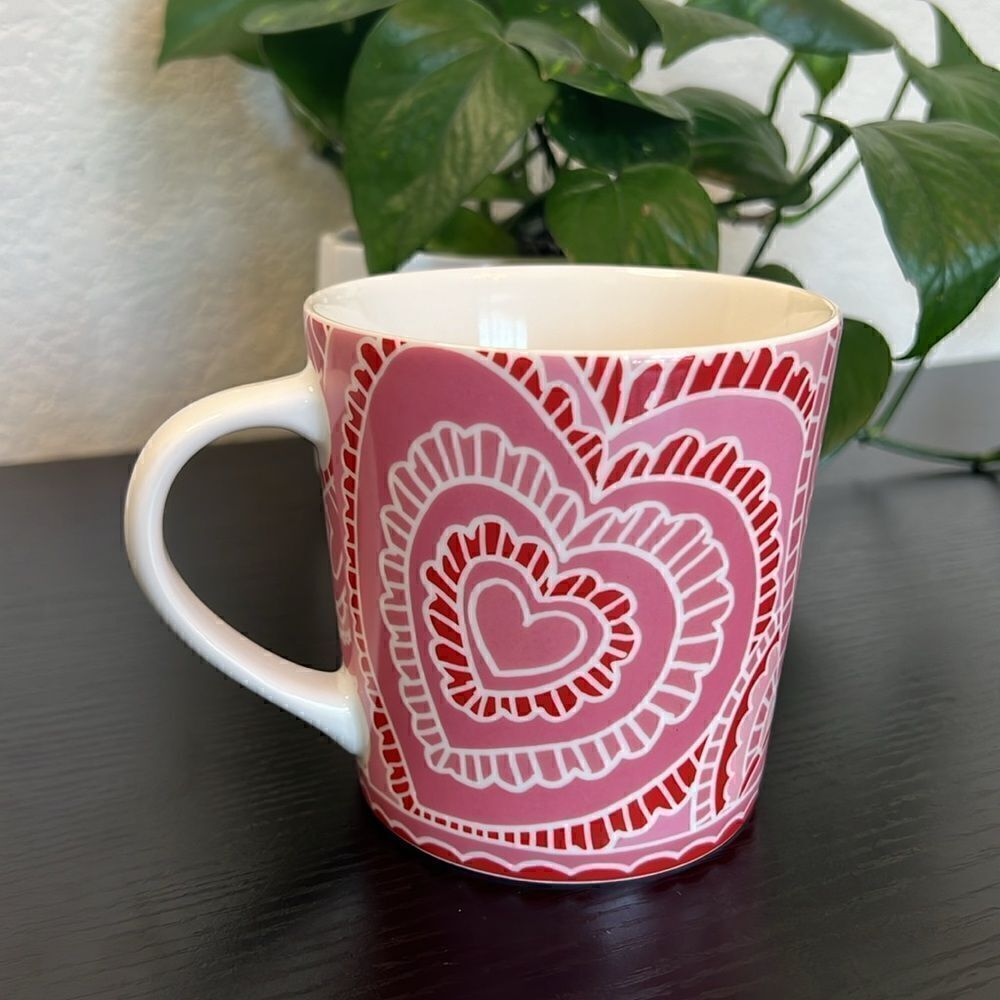 Layered Lacey Hearts Starbucks Mug - Picture 2 of 4